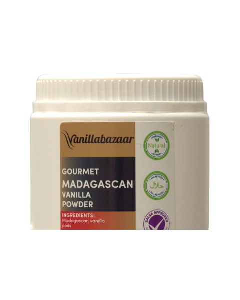 500g Gourmet Madagascan Vanilla Powder Jar