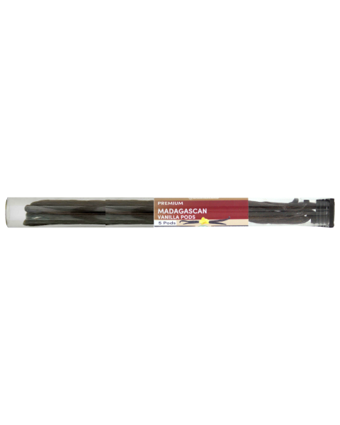 5 Premium Madagascan Vanilla Pods