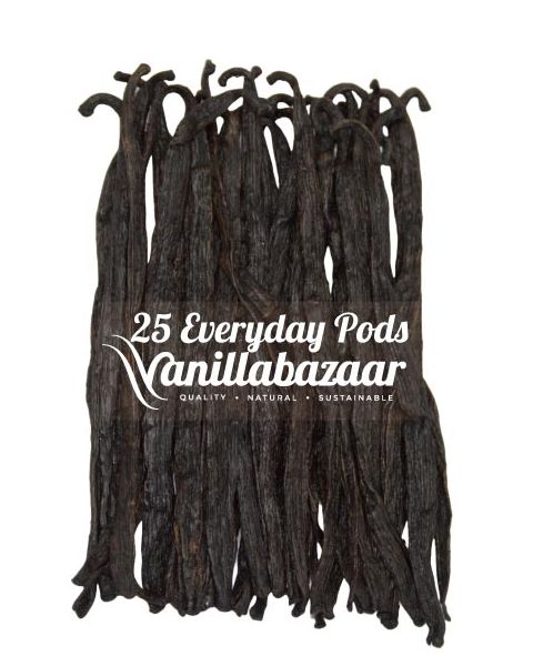 25 Everyday Madagascan Vanilla Pods Tin